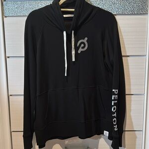 Peloton sweatshirt. Small. Silver logo details.